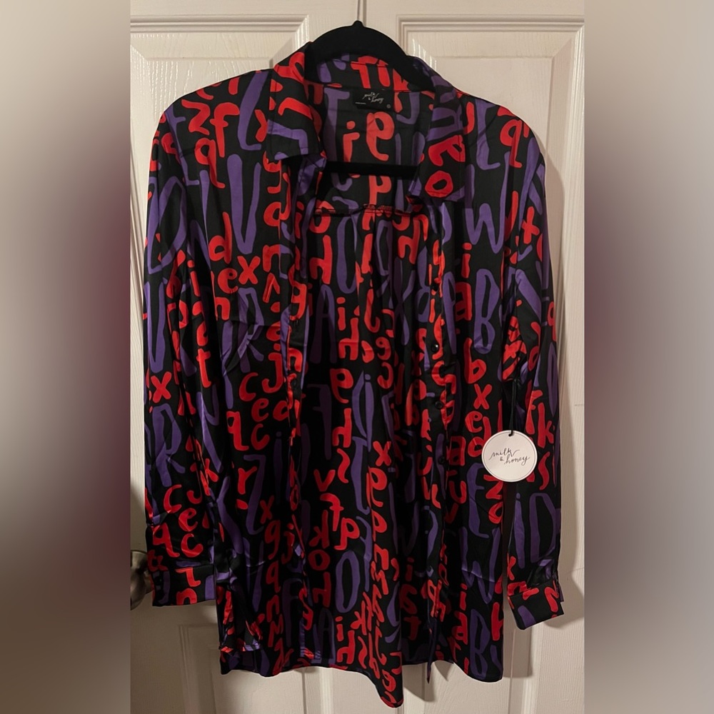 NWT Milk & Honey button down